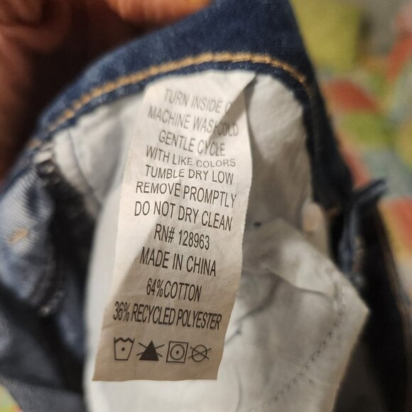 Indigo Rein denim jeans size 7 Repreve - Picture 6 of 6